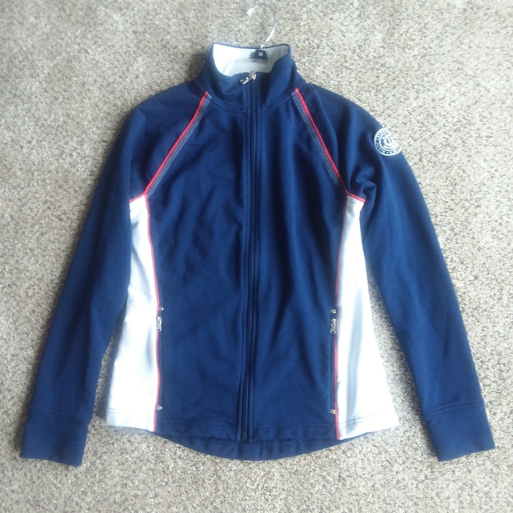 Ralph Lauren long-sleeved Zip-Up jacket SMALL